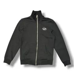 国内正規 DIESEL S-GINNI-ZIP-OD Dロゴトラックジャケット ディーゼル A11439 ブラック XS （20849M）のサムネイル