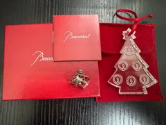 【入手困難 程度良好 送料込み】Baccarat　バカラ　クリスマス　オーナメント　2008年のサムネイル