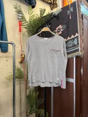 トム・ブラウン ポケット 3本線 半袖Tシャツ #csz0331のサムネイル