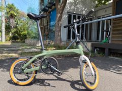 [Display Model Special Price] Pacific KOLiBRI 14-inch Mini Velo, Easy Folding, Shimano 3-speed Internal Gear, Stylish Two-Tone Color