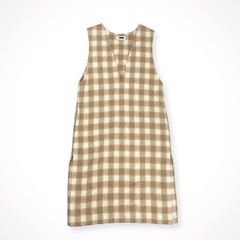 H BEAUTY＆YOUTH / CHECK LONG VEST 参考定価：28,000+tax SIZE:M