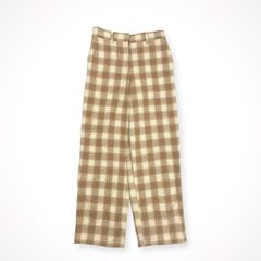 H BEAUTY＆YOUTH / CHECK PANTS 参考定価：26,000+tax SIZE:S