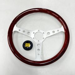 即日発送 リペア済 MOMO INDY 32cm ウッドステアリング 81-7 - メルカリ