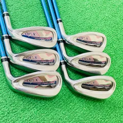 476 XXIO 10代目 ゼクシオ レディース 女性用 右利き MP1000 アイアン6本セット フレックスL 7.8.9.P.A.S 送料無料 匿名配送のサムネイル