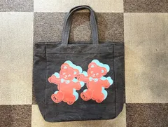 ▽Vivienne Westwood　ヴィヴィアンウエストウッド　HAPPYBEAR　トートバック　11381のサムネイル