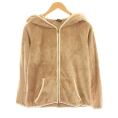 ダブルスタンダードクロージング ダブスタ DOUBLE STANDARD CLOTHING フリースジャケット ジップアップ 長袖 アウター ベージュ /YM ■KCのサムネイル