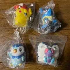 ポケモンキッズ キミにきめた!編 ソフビ 4体セットのサムネイル