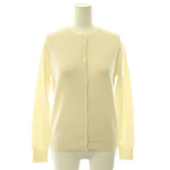 クルチアーニ cruciani クルーネック カシミヤ カーディガン ニット 長袖 40 アイボリー /ES ■OSのサムネイル