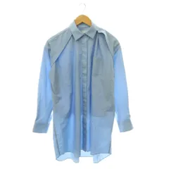 サカイ sacai Bianco maxi shirt with cut-out sleeves シャツ 長袖 オーバーサイズ 1 ライトブルー /ES ■OSのサムネイル