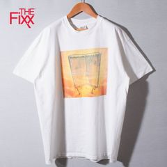 90s USA製 1998年製 The Fixx フィクス Tシャツ XL ホワイト ヴィンテージ Elemental アンビル anvil バンドT バンT ツアーT ミュージックT ロックT ストリート オーバーサイズ 古着 c6001