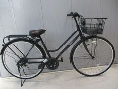 【新品】軽快車 ママチャリ 26インチ ブラック AZUSA 新品・来店引取 限定】軽快車 ママチャリ 26インチ ブラック AZUSA