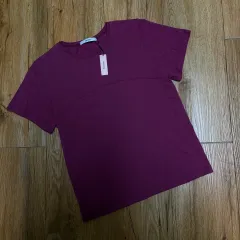 かわいい COLOR パープル 半袖Tシャツのサムネイル