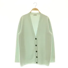 ジルサンダー JIL SANDER カーディガン ニット 長袖 Vネック イタリア製 34 ライトブルー /MY ■OS ■GY62のサムネイル