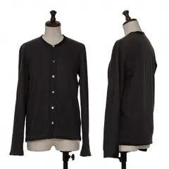 トリココムデギャルソンtricot COMME des GARCONS 製品染めテーピング天竺カーディガン 黒M位のサムネイル