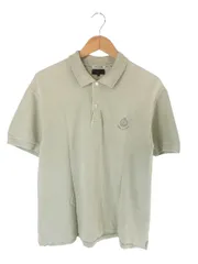 コムサデモードメン COMME CA DU MODE MEN プルオーバー ポロシャツ 半袖 ワンポイント 刺繍 黄緑 サイズ3 QQQのサムネイル
