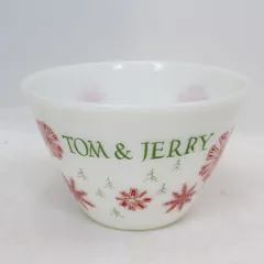 IS575)ファイヤーキング Tom & Jerry トム&ジェリー ボウル アメリカ ビンテージ Christmasのサムネイル