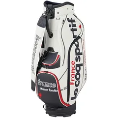 メーカー正規品 新品 le coq sportif golf ルコックスポルティフ ゴルフ キャディバッグ LG4FCB02M WHNVのサムネイル