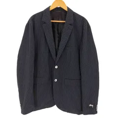 ステューシー Stussy  Stripe Seersucker Sport Coat ストライプ柄 シアージャケット メンズ  Lのサムネイル