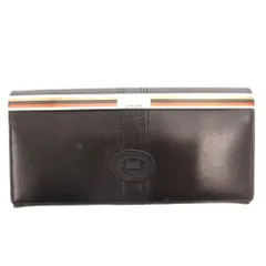 ダックス DAKS 長財布 ウォレット 黒 ブラック ロゴ 内側チェック柄 /NL ■GY99のサムネイル