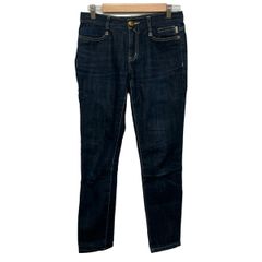 Burberry Blue Label バーバリーブルーレーベル ジーンズ サイズ38 M レディース - ダークネイビー フルレングス
