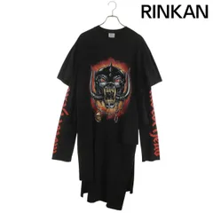 ヴェトモン  WE64DR430B レイヤードドレスバンドTシャツ長袖カットソー メンズ XSのサムネイル