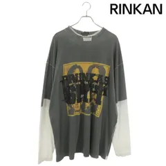 ヴェトモン  18AW  FUCK TEE UAH19TR326-11 転写プリントオーバーサイズ長袖カットソー メンズ XSのサムネイル