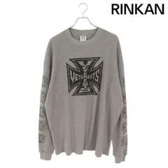 ヴェトモン  Biker Cross Waffle L/S T-Shirt バイカークロスサーマル長袖カットソー メンズ Sのサムネイル