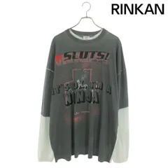 ヴェトモン  18AW  UAH19TR325 転写プリントオーバーサイズ長袖カットソー メンズ XSのサムネイル
