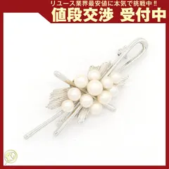  ミキモト ブローチ 11Pパール ピンブローチ 中古のサムネイル