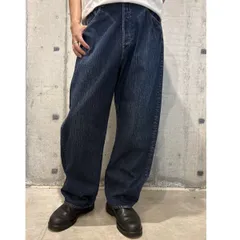 Porter Classic Steinbeck Denim Pants加工スラブ糸ワイドバギーデニムパンツ 8069000148107のサムネイル