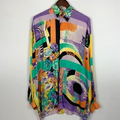 【現状渡し品】 V2 BY VERSACE ブイ2 バイ ヴェルサーチ ALL-OVER PATTERN L/S SHIRT オールオーバーパターン ロングスリーブ シャツ 長袖 トップス 【141-260808-ko-09-tei】のサムネイル