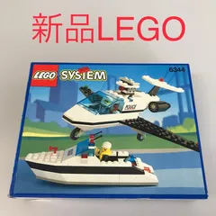 正規品 新品未開封 LEGO レゴ SYSTEM　システム 6344 ジェットスピード・ジャスティス　廃盤品　レア　希少 DB-394-U ※オールドレゴ　街シリーズ　ミニフィグ　警察官　パイロット　レトロ 372のサムネイル
