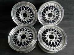 希少 AME SHALLEN 深リム17インチ 4本セット センターキャップ付き