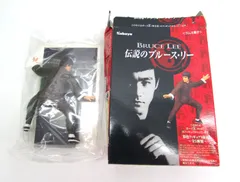 内袋未開封 カバヤ 伝説のブルースリー 彩色 フィギュア ポーズE 拳法着 食玩のサムネイル