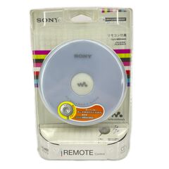 未使用 SONY ソニー ポータブルCDプレーヤー D-EJ002 ブルー - メルカリ