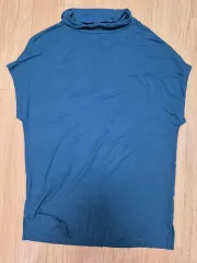 Club Monaco クラブモナコ フレンチスリーブ ブルー Tシャツのサムネイル