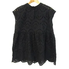 アーバンリサーチサニーレーベル ブラウス シャツ トップス レース レディース Fサイズ ブラック URBAN RESEARCH Sonny Label 【中古】のサムネイル