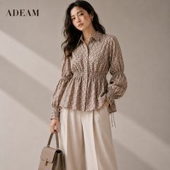 美品 ディノス DAMA collection レオパードプリントブラウス M - メルカリ