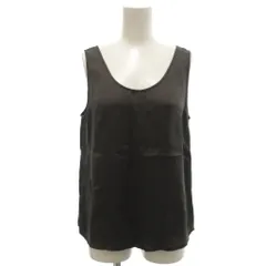 ダブルスタンダードクロージング ダブスタ DOUBLE STANDARD CLOTHING WOMEN 美品 タンクトップ カットソー ピグメント加工 光沢 38 グレー /KB ■GY20のサムネイル