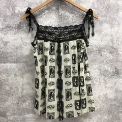 HYSTERIC GLAMOUR  シアーキャミソール Y2K ヒステリックグラマー スカル レディース【F1750-004】のサムネイル