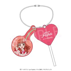 【予約販売/Pre-Order】プリティーシリーズ ハートキャンディキーホルダー Fruits gingham ver. 春音あいら 新品 未開封品 正規品 【中外鉱業】のサムネイル