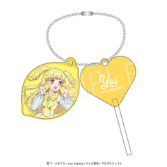 【予約販売/Pre-Order】プリティーシリーズ ハートキャンディキーホルダー Fruits gingham ver. 夢川ゆい 新品 未開封品 正規品 【中外鉱業】のサムネイル