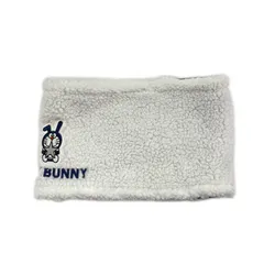 中古 ジャックバニー Jack Bunny!! ネックウォーマー フリー ホワイト 白 ドラえもんコラボ ボア 防寒対策のサムネイル