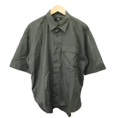 ザ リラクス 17SS シャツ 半袖シャツ 48 ダークカーキ 半袖 胸ポケット レギュラーカラー  /SH ■GY19のサムネイル