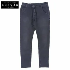 DIESEL　ディーゼル　KROOLEY イージーパンツ ボトムス メンズ 黒 ブラック 32　32のサムネイル