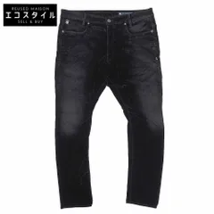 G-STAR RAW　ジースターロゥ　美品 3D SLIM pant スリム パンツ ベロア ボトムス メンズ ブラック 36/32　36/32のサムネイル