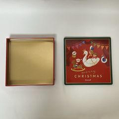 モロゾフ morozoff クリスマスプレーンチョコレート 空箱 小物入れ