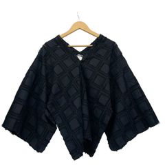 SOU・SOU(ソウソウ) カーディガン レディース新品同様 - 黒 長袖/刺繍