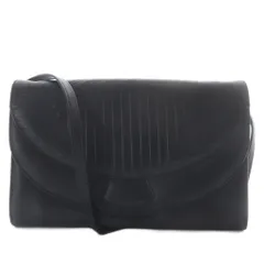 エマニュエル ウンガロ Emanuel Ungaro  ショルダーバッグ ワンショルダー 型押し レザー ブラック /YO37 ■GY17のサムネイル