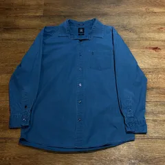 VOLCOM ボルコム CLASSIC FIT 長袖シャツ フェードブルー Mのサムネイル